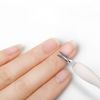 Cuticle Trimmer with Pusher, 3pcs Rubber Tip Cuticle Tool for Nail Art