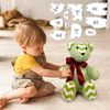 KASESSS 10Pcs Memory Bear Sewing Patterns Cutting Set, 10 Inch Bear Quilting Templates, Teddy Bear Patterns Sewing, Memory Bear Pattern with Instructions, Memory Bear Template Ruler for Craft Projects