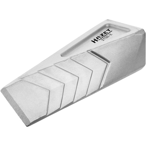 HAZET Splitting Wedge 2132-2 I Twisted Chip-Resistant Wedge Made of Aluminium for Targeted Entry into Wood and Split Logs I Forged I Weight: 0.8 kg