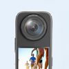2 x Camera Lens Guard Panoramic Protector for Insta360 X4 Panoramic Camera with Screw-in Tool