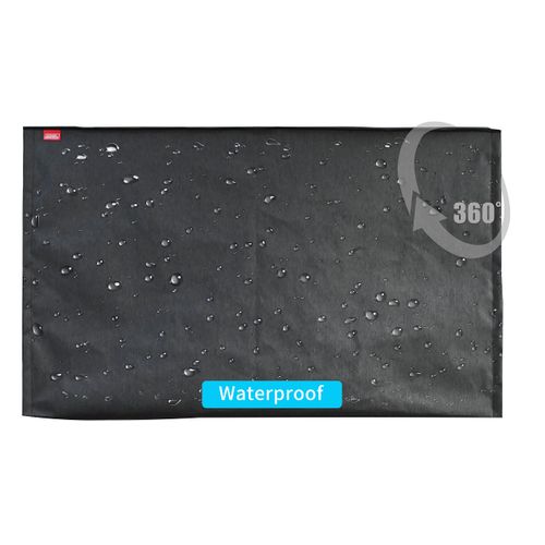 A1Cover Outdoor 22”-24“-26" TV Set Cover,Scratch Resistant Liner Protect LED Screen Best-Compatible with Standard Mounts and Stands (Dark Gray)