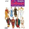 Simplicity Sewing Pattern 4797 A Boy and Girl Costumes