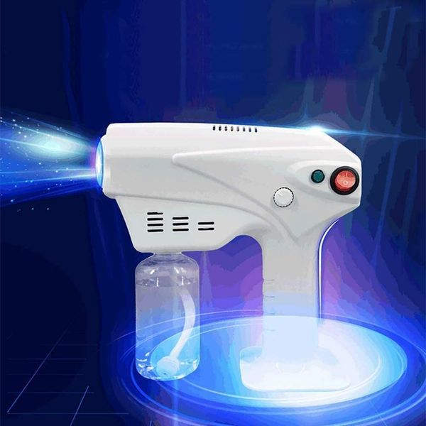 Nano Handheld Blue Light Micro Mister Hair Steamer Aromatherapy Diffuser Atomize