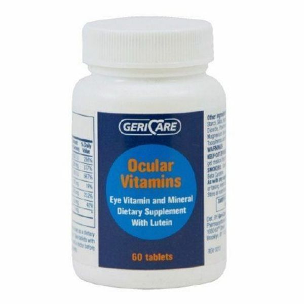 Eye Vitamin Supplement Geri-Care Vitmain A / Ascorbic Acid / Vitamin E 14320 IU