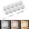 Make Up Mirror Lights 10 LED Kit Bulbs Vanity Light Dimmable Lamp Hollywood LED