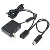 New USB Charger AC Power Supply Adapter Cable For XBOX 360 Console Kinect Sensor