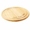 Personalised Round Wooden Chopping Board