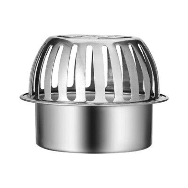 Stainless Steel Dome Roof Strainer Floor Drain Cover Anti-clogging