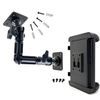Heavy Duty Tablet ELD Aluminum Dashboard Wall Mount and AMPS Drill Base for iPad
