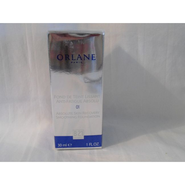 Orlane Absolute Skin Recovery Smoothing Foundation Petal Rose 01 nib 1 oz RARE