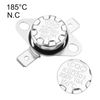sourcing map KSD301 Thermostat 150°C/302°F 10A Normally Open N.O Adjust Snap Disc Temperature Switch 2pcs,Bakelite Material