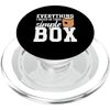 Cajón Drum Peruvian Cajón Simple Box Drummer Cajónist PopSockets PopGrip for MagSafe