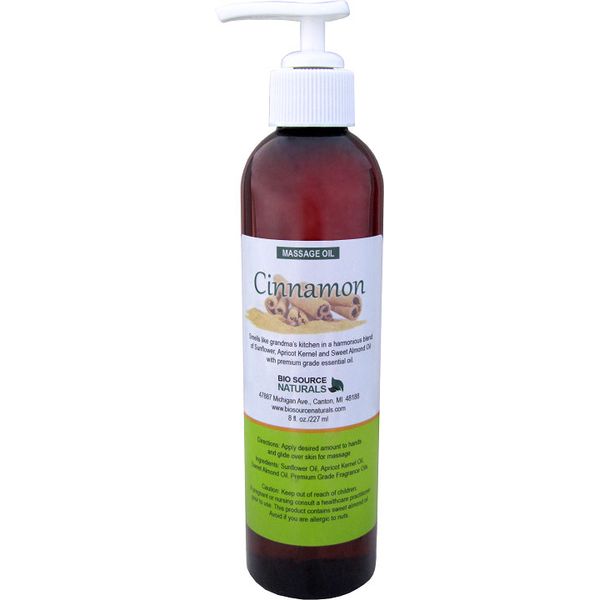 Cinnamon Massage Oil 8 fl oz (227 ml)