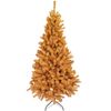 Tree Buddees Black and Orange Halloween / Fall Colored Christmas Tree 6ft Tall