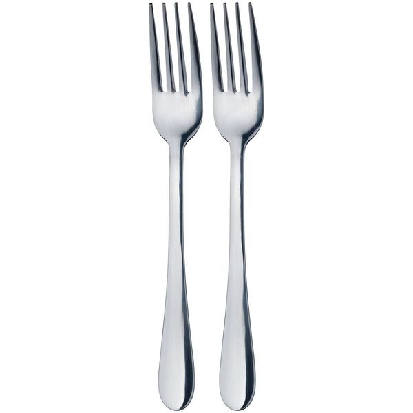 Maestro Craft Pack of 6 Stainless Steel Small Fork, Tableware for Dessert Tea Cake Forks Salad Forks, Silverware Cutlery Set, Mirror Polishing, Dishwasher Safe 15cm