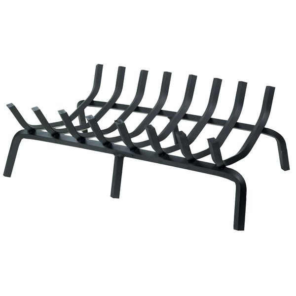 Dagan Seven Bar Rectangular Style Grate, 24.5in.