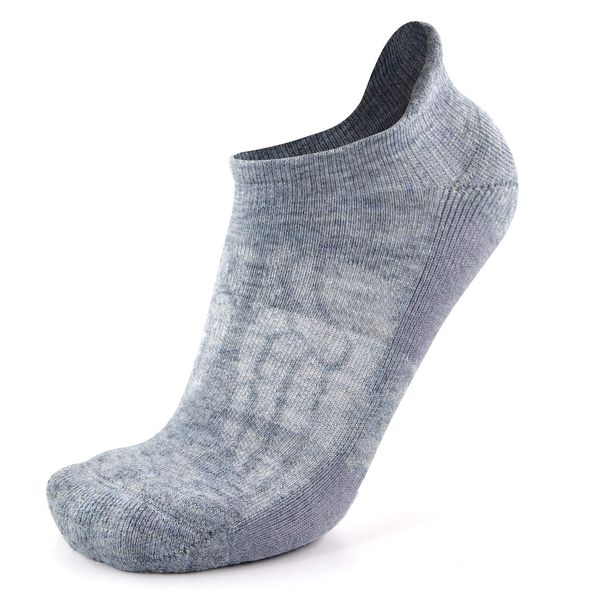 Men's Wool Blend Socks Size 9-11, Busy Socks Women's Fancy Lightweight Seamless Toe Heel Tab Socks for Mothers Day Gift, Light Grey, Medium, 1 Pair