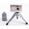 Cartoon Mini Tabletop Adjustable Keychain Tripod for Digital Camera - Gray