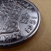 A Silver Dream 1951 Half Crown Coin Keyring