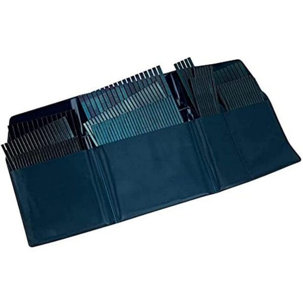 12 Metal Wrong Wood Combs In Bag Plastic