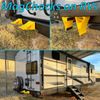 THD MagChocks, Magnetic Wheel Chocks for All Trailers and Campers (2 Pack)