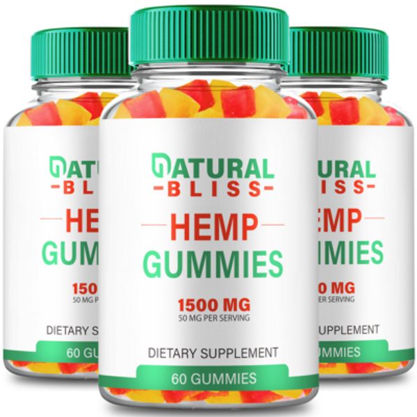 Natural Bliss Gummies - Official Formula (3 Pack)
