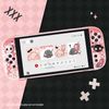 GeekShare Slim Protective Case Compatible with Switch 2 (2025), Anti-Scratche and Shock-Absorption Dockable Hard Shell for Switch 2 Game Console - Gothic Bunny