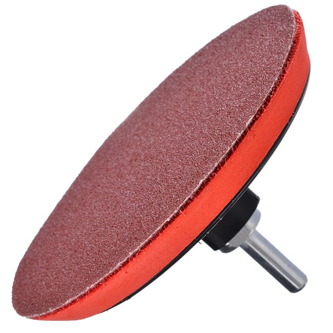 125mm Hook & Loop BACKING PAD + 10 Abrasive Sanding Discs Angle Grinder  Drill