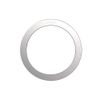 BoxWave Smart Gadget Compatible with EarFun Air Pro 4 - MagnetoSafe Ring, Add Magnet Functionality Adhesive Alloy - Metallic Silver