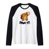 Beaver Dam It Rodent Beaver Woodworker Dam Project Beaver Raglan Baseball Tee