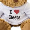 Big Red Egg I LOVE BEETS - Teddy Bear - Cute Soft Cuddly Adorable - Gift Present