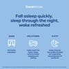 Dream Water Sleep Aid Supplement Drink; Melatonin 5mg, GABA, 5-HTP; Zero Sugar, Natural Flavors, No Added Colors, 2.5 oz Liquid Sleep Shots, Snoozeberry, 4-Count