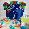 BRIGHT GRAD BACKDROP BANNER - Party Decor - 1 Piece