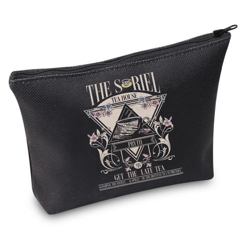 TSOTMO Tea Room Makeup Bag Bookish Book Gifts The Tea Gift for Reader Book Lovers