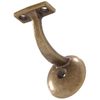 Hardware Essentials 852883 Ornamental Handrail Brackets Antique Brass
