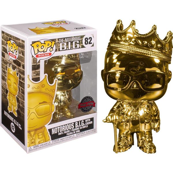 Funko POP! The Notorious B.I.G. - Notorious B.I.G. (Gold Chrome)