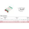 SIMAX3D MGN12H 350mm Linear Rail Guide MGN12 Linear Slide 8mm for 3D Printer and CNC Machine Upgrade