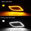 Smoke Switchback LED Corner Parking Side Marker Lights For 02-03 Subaru Impreza