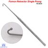 Fomon Retractor Ball End Single Prong Surgical Surgery Veterinary Instruments CE