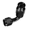 SYKRSS 8AN PTFE 90 Degree Hose End Fitting Aluminum