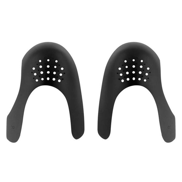 [RBSN] 1 Pair Shoe Shield Anti-Crease Sneaker Shield Decrease Shoe Protector Universal, Black