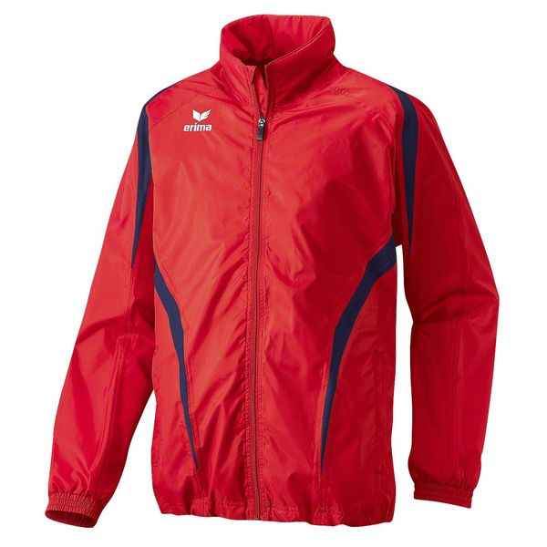 Erima Chicago Line Children's Rain Jacket, Boys' Girls, 105932, New Royal/Weiß, 128
