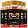 Vigor Force Gummies Supplement, Max Strength, VigorForce Energy Boost (5 Pack)