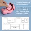 Portable Barcode Printer Wireless Pocket Thermal Printer Label Receipt Printer