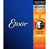 ELIXIR/Elixir 12027 Electric Guitar Strings Custom Light [09-46] x2 Sets