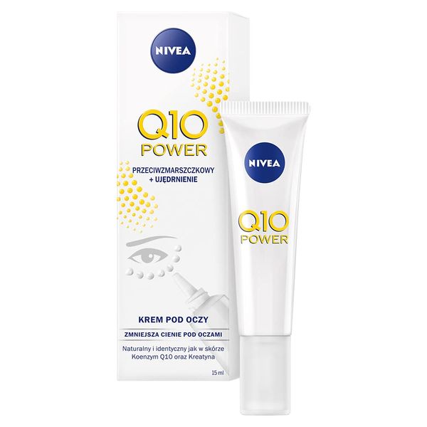 NIVEA Q10 Processing Strengthening Anti-Wrinkle Eye Cream, 15 ml