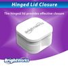 BrightWorks Dental Bath for Nightguards Dentures Retainers - Pack of 3