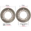 2Pcs Electric Grain Mill Grinder Grinding Sheets Replacement Grinding Plate 110V
