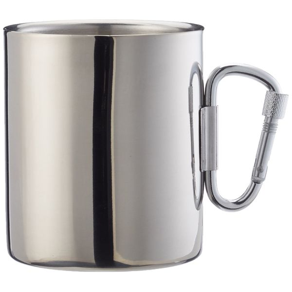 Relags Thermobecher 'Karabiner' Cup, Silver, 0.33 Liter