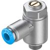 Festo 537075 One-Way Flow Control, Model GRLA-1/8-QS-6-MF-D